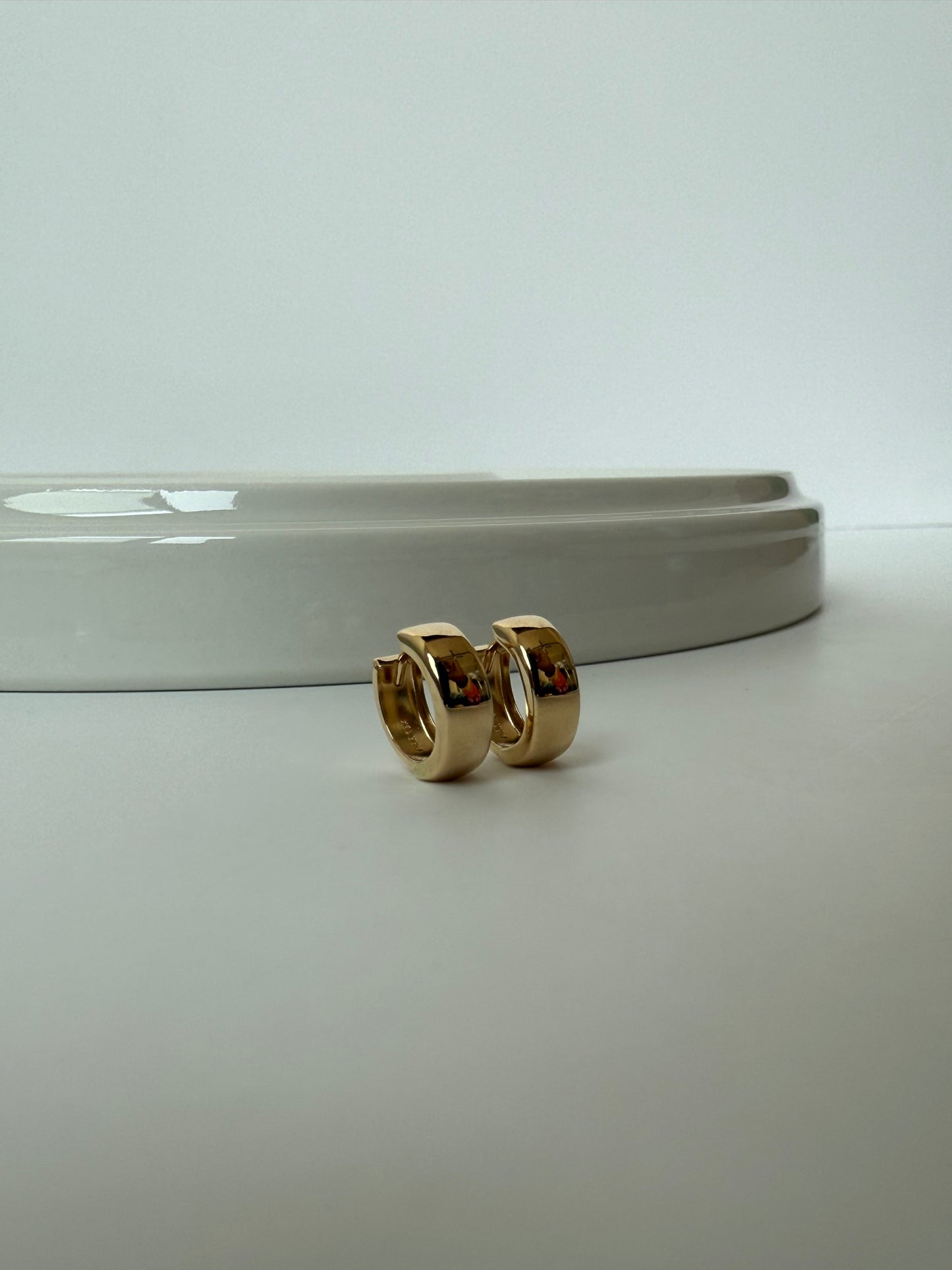 Argollas Huggie clip