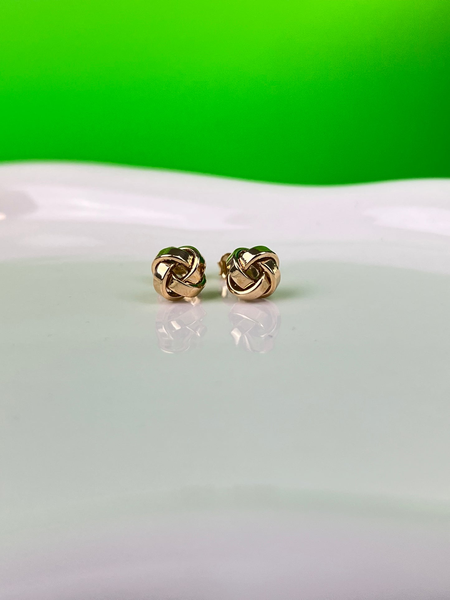 Zarcillos nudo lineal