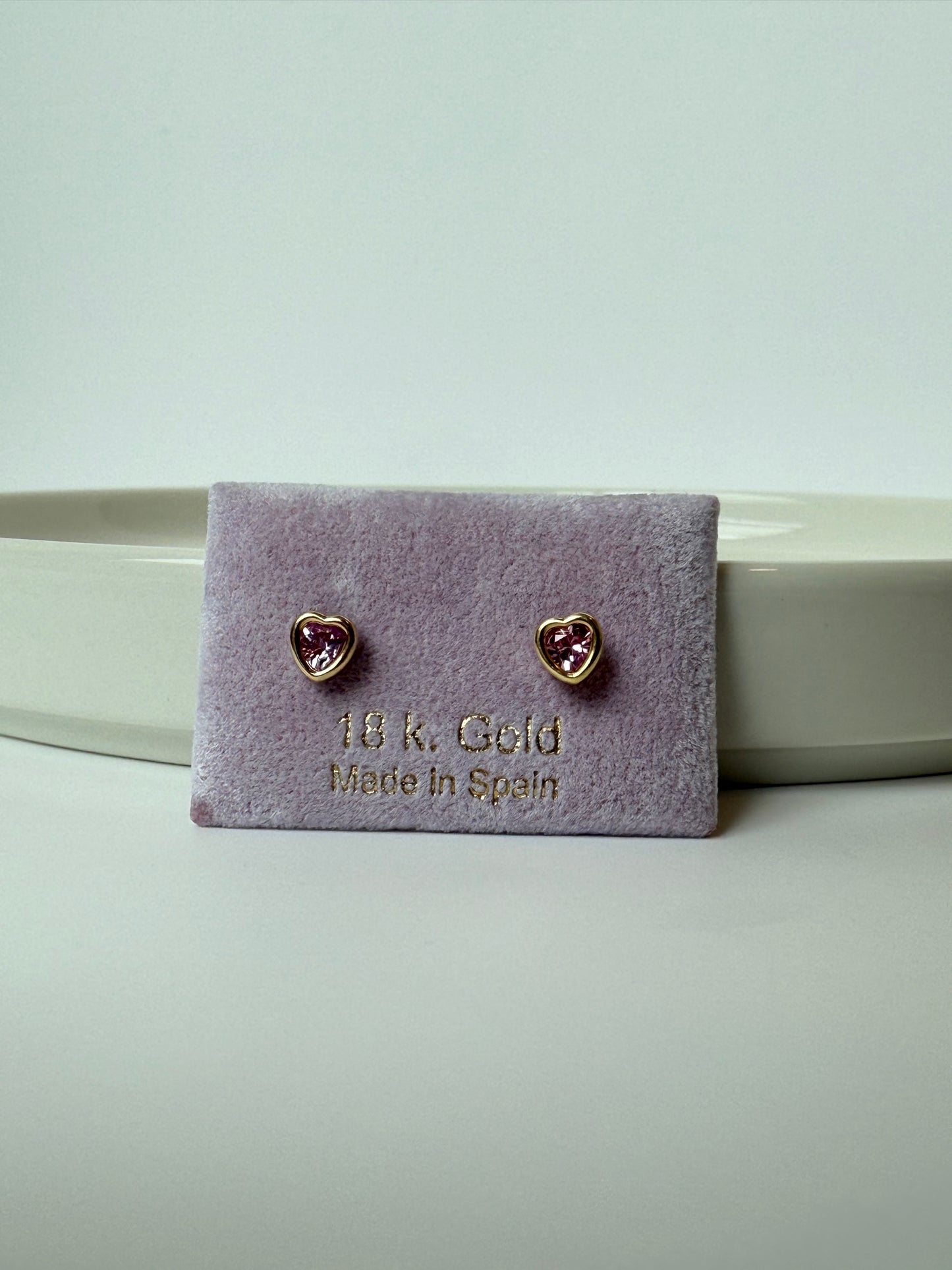 Zarcillos Pink Corazón
