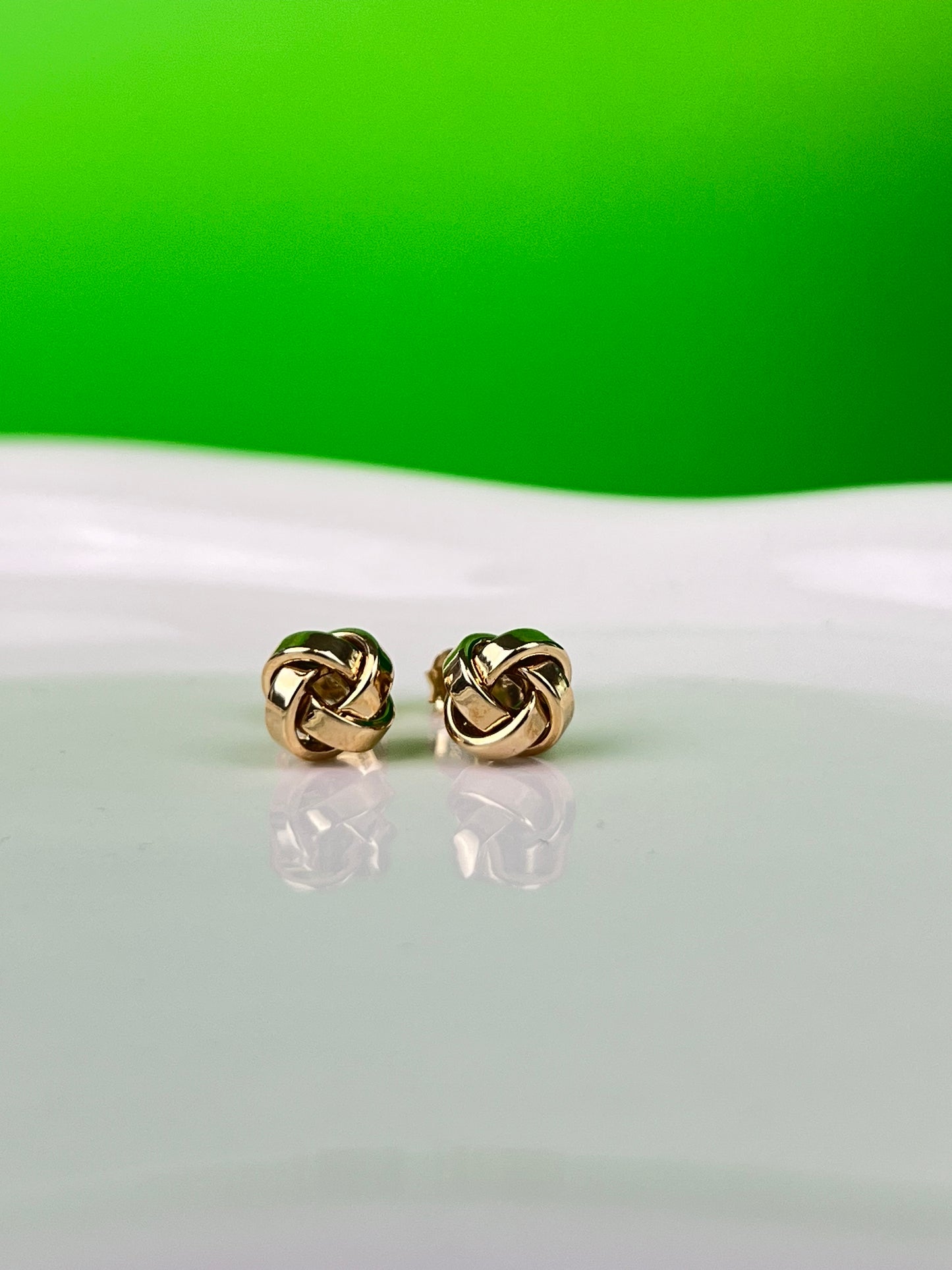 Zarcillos nudo lineal