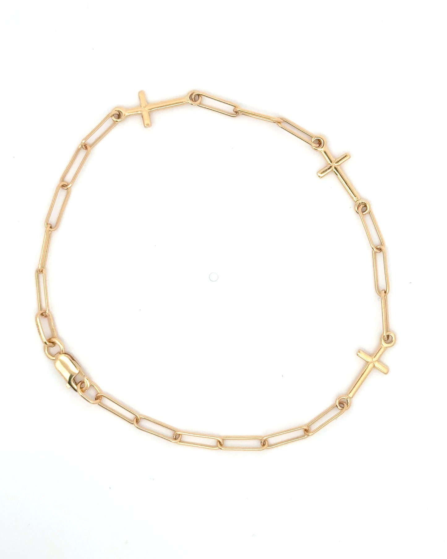 Esclava paper clip cruz