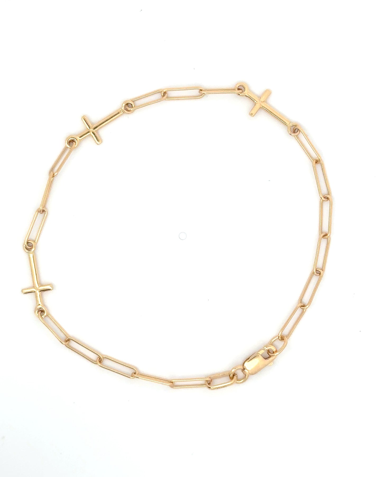 Esclava paper clip cruz