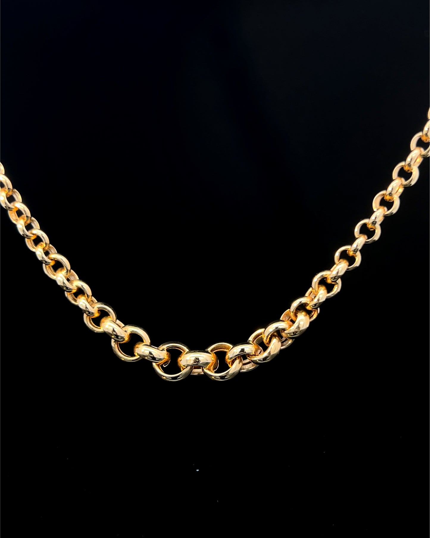 Cadena Aro seguido fancy