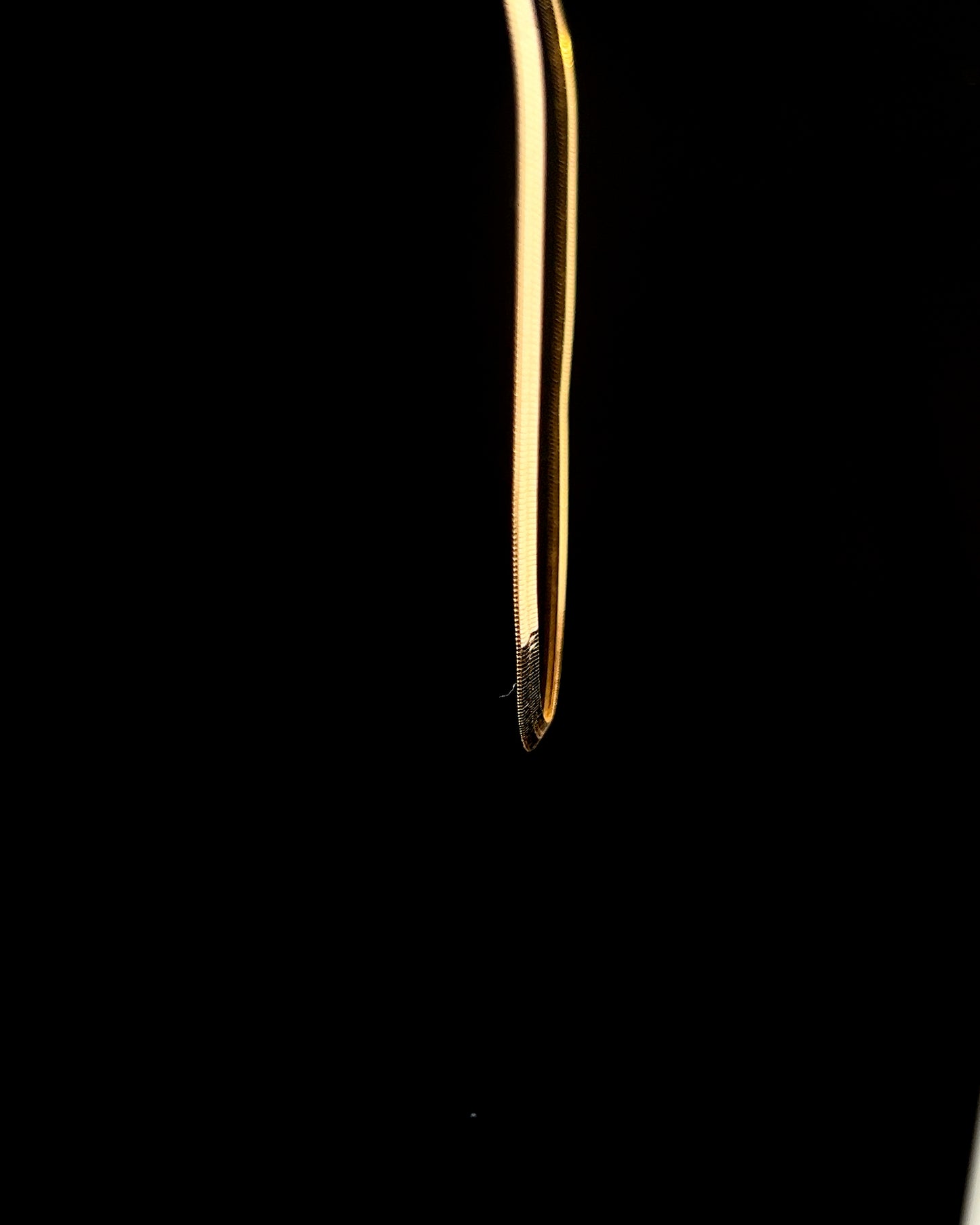 Cadena gargantilla omega