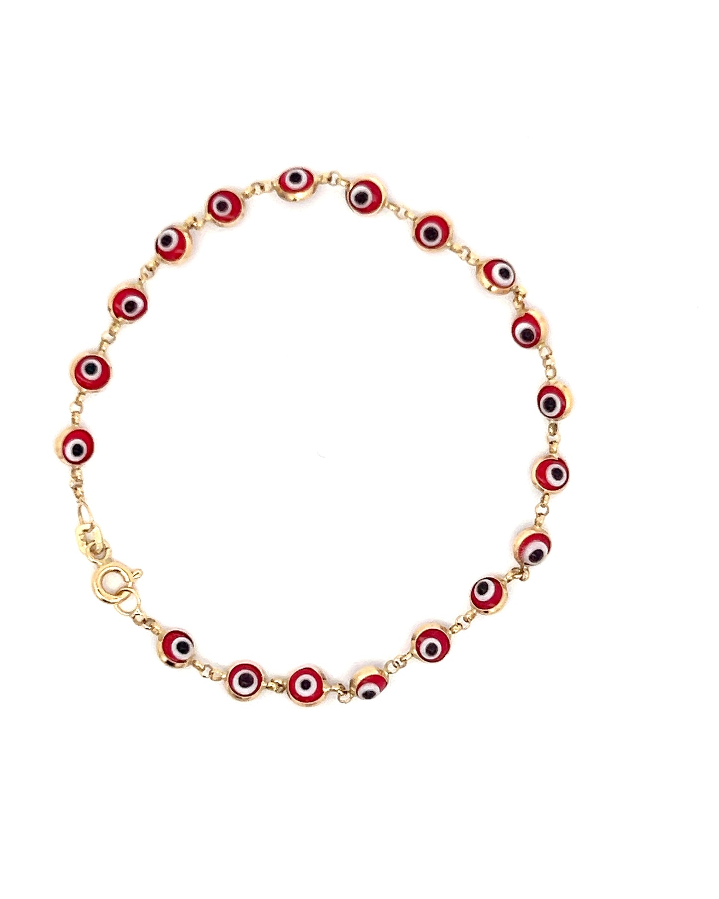 esclava ojo turco rojo