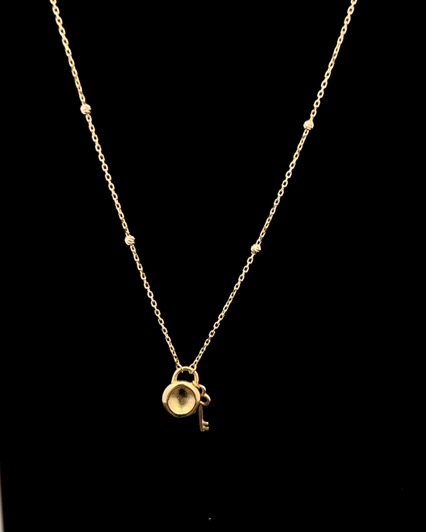 Cadena ojo turco azul