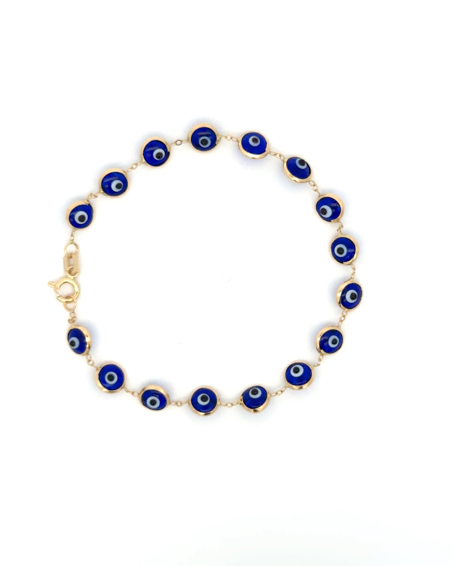 Esclava ojo turco azul marino