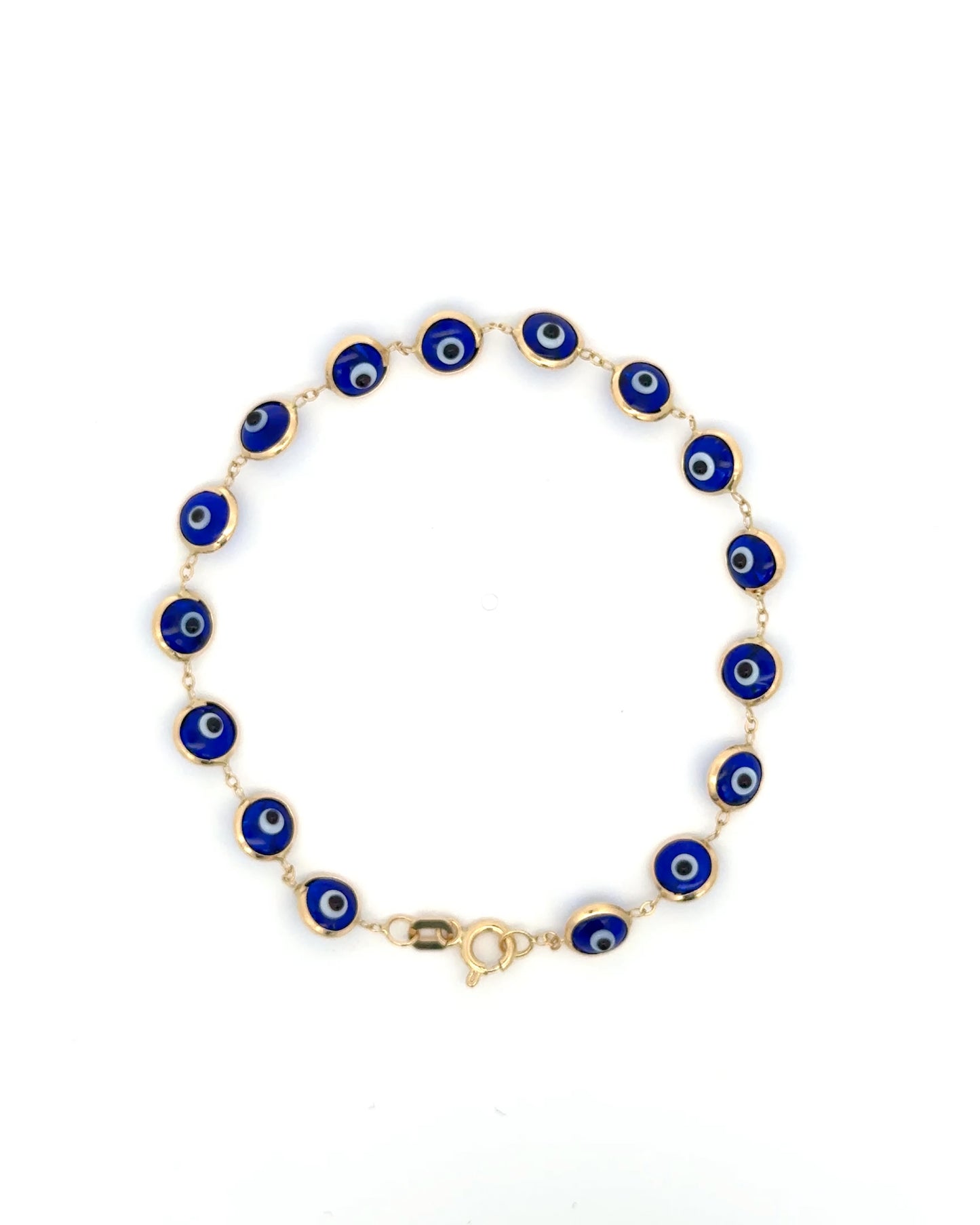 Esclava ojo turco azul marino