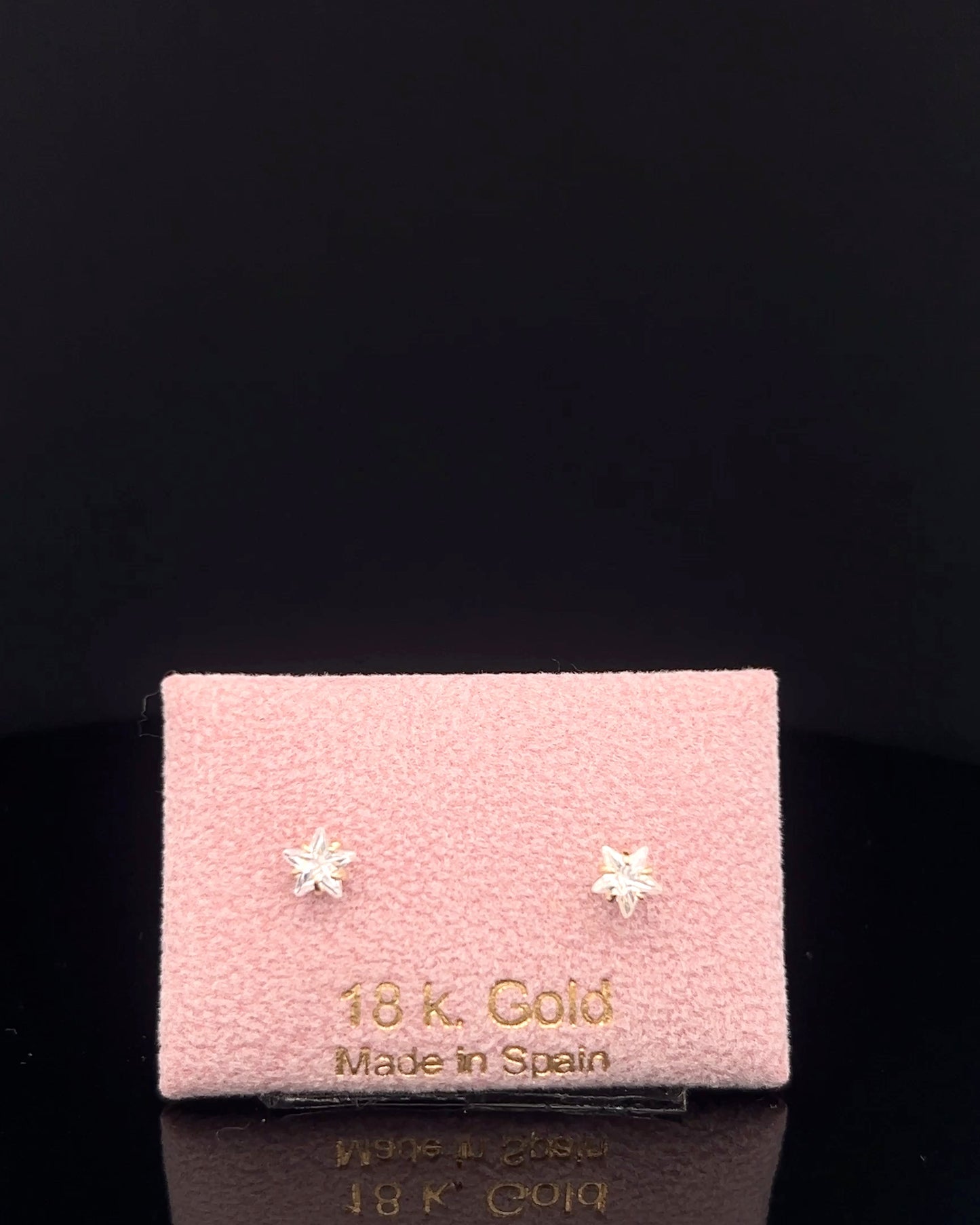 Zarcillos estrella brillante