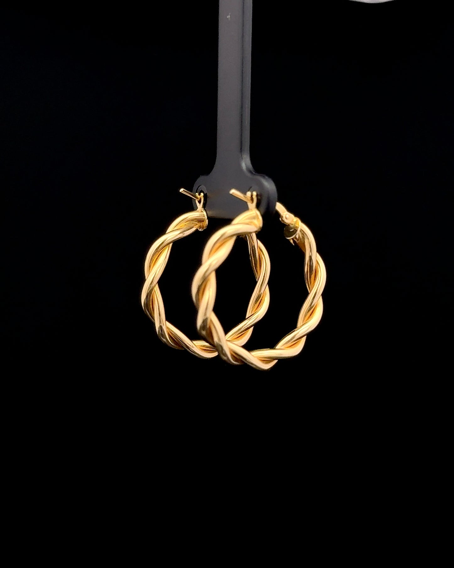 Argollas entorchadas grandes