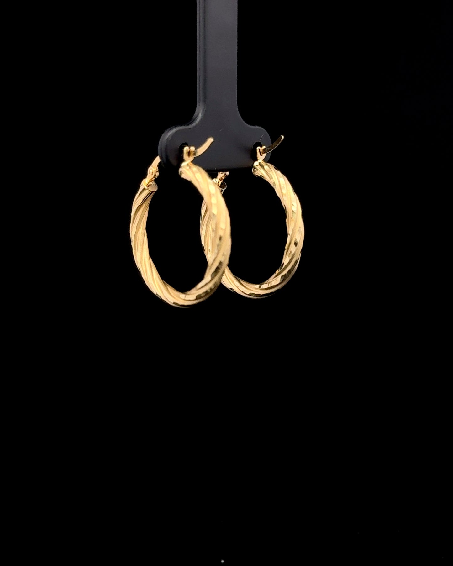 Argollas Diamond cut