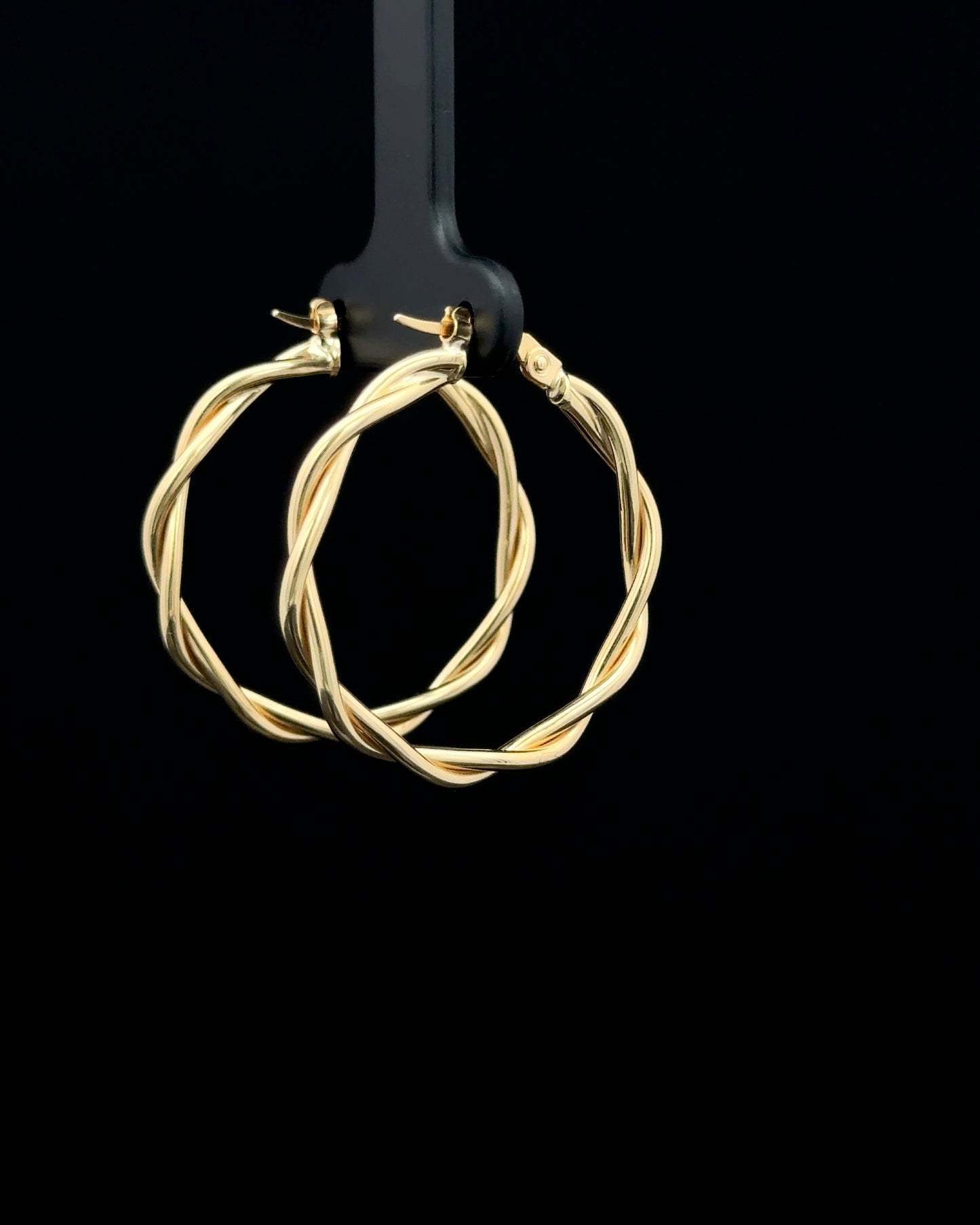 Argollas entorchadas thin