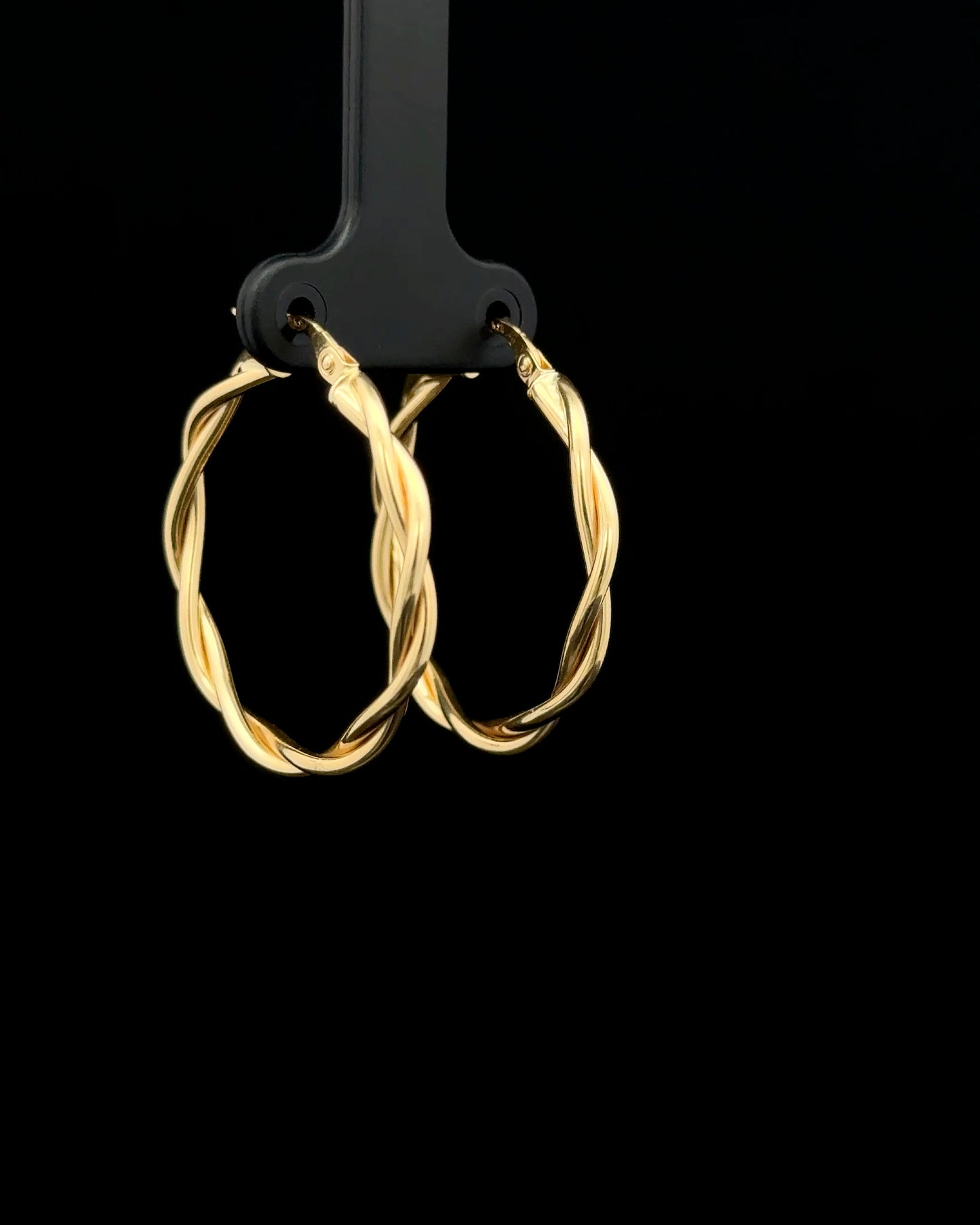 Argollas entorchadas thin