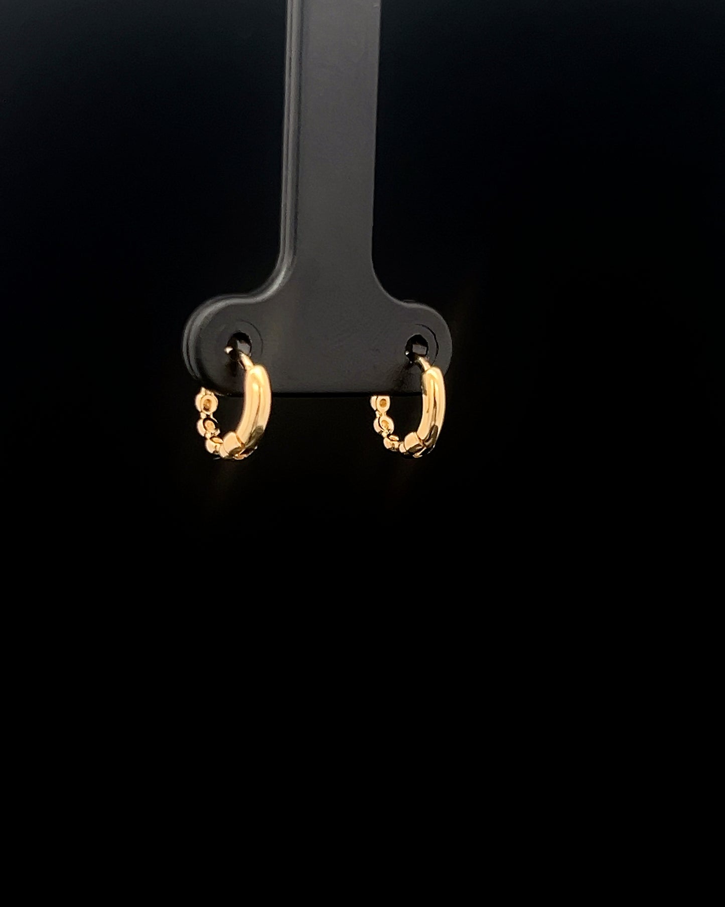 Argollas mini  bubble