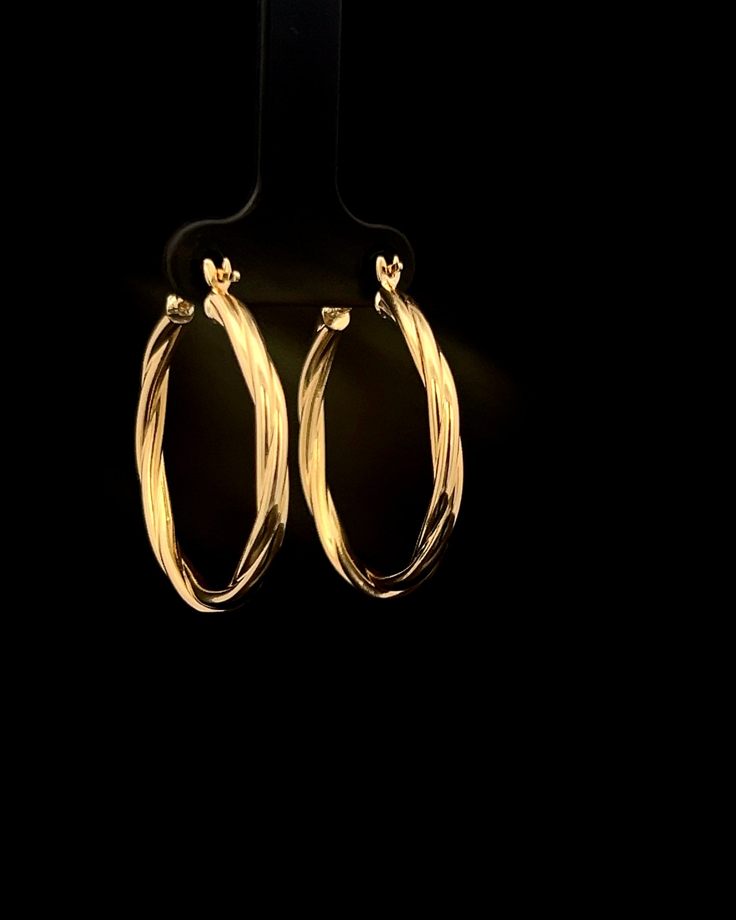 Argollas semi entorchadas