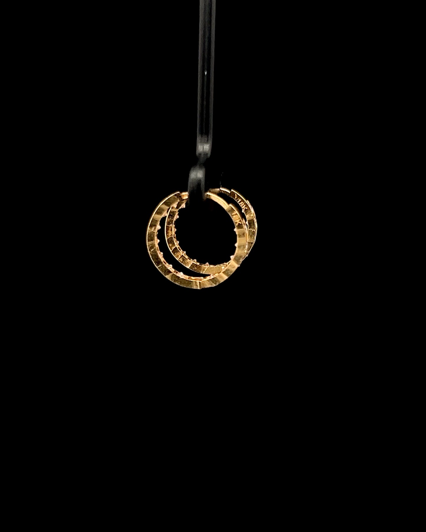 Argollas Swarovski blanco M