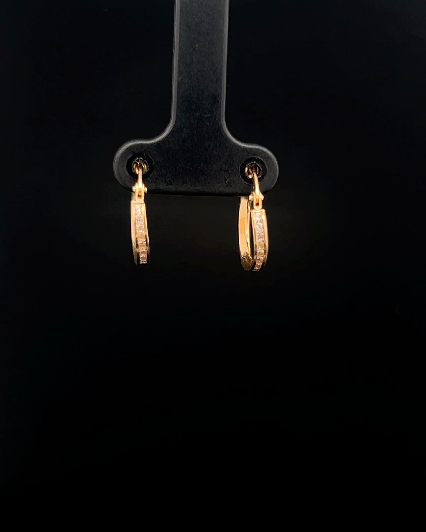 Argollas Swarovski cónicas