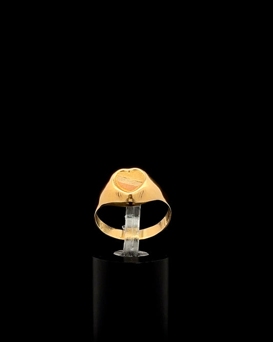 Anillo love 3 tonos