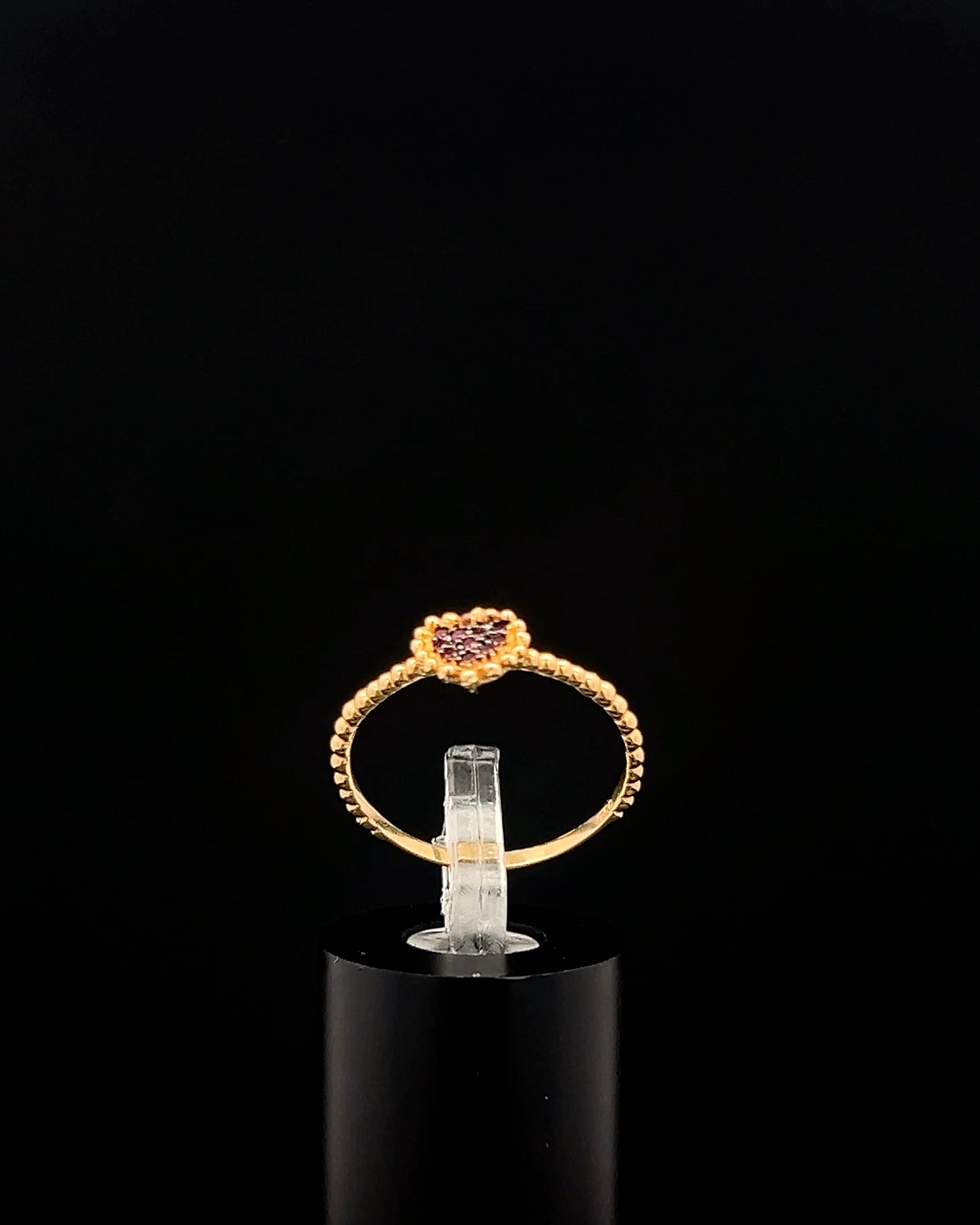Anillo love Swarovski 7.5