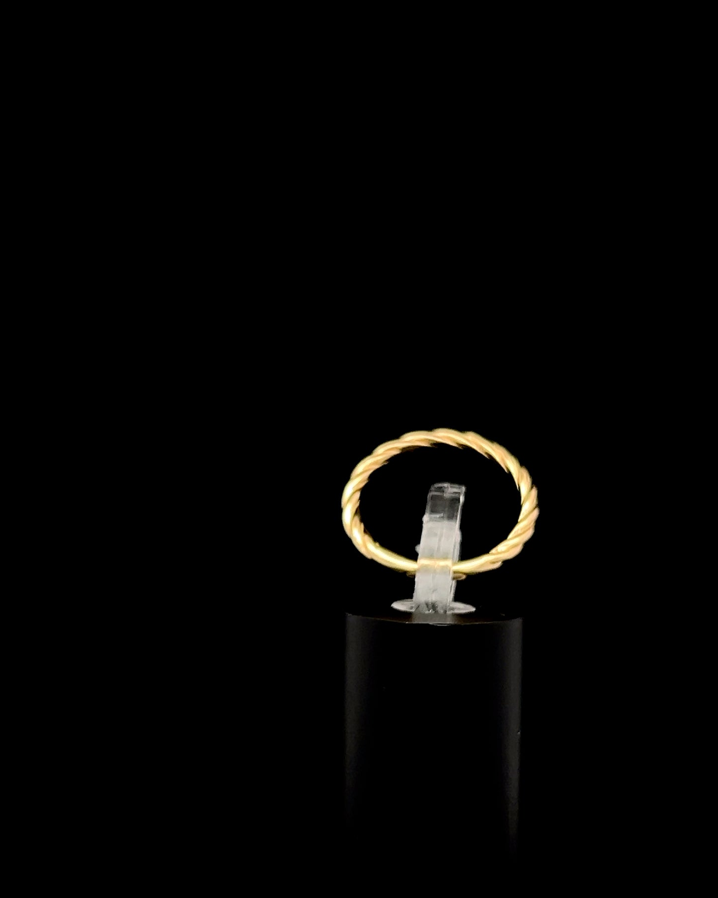 Anillo trenzado stackable 7