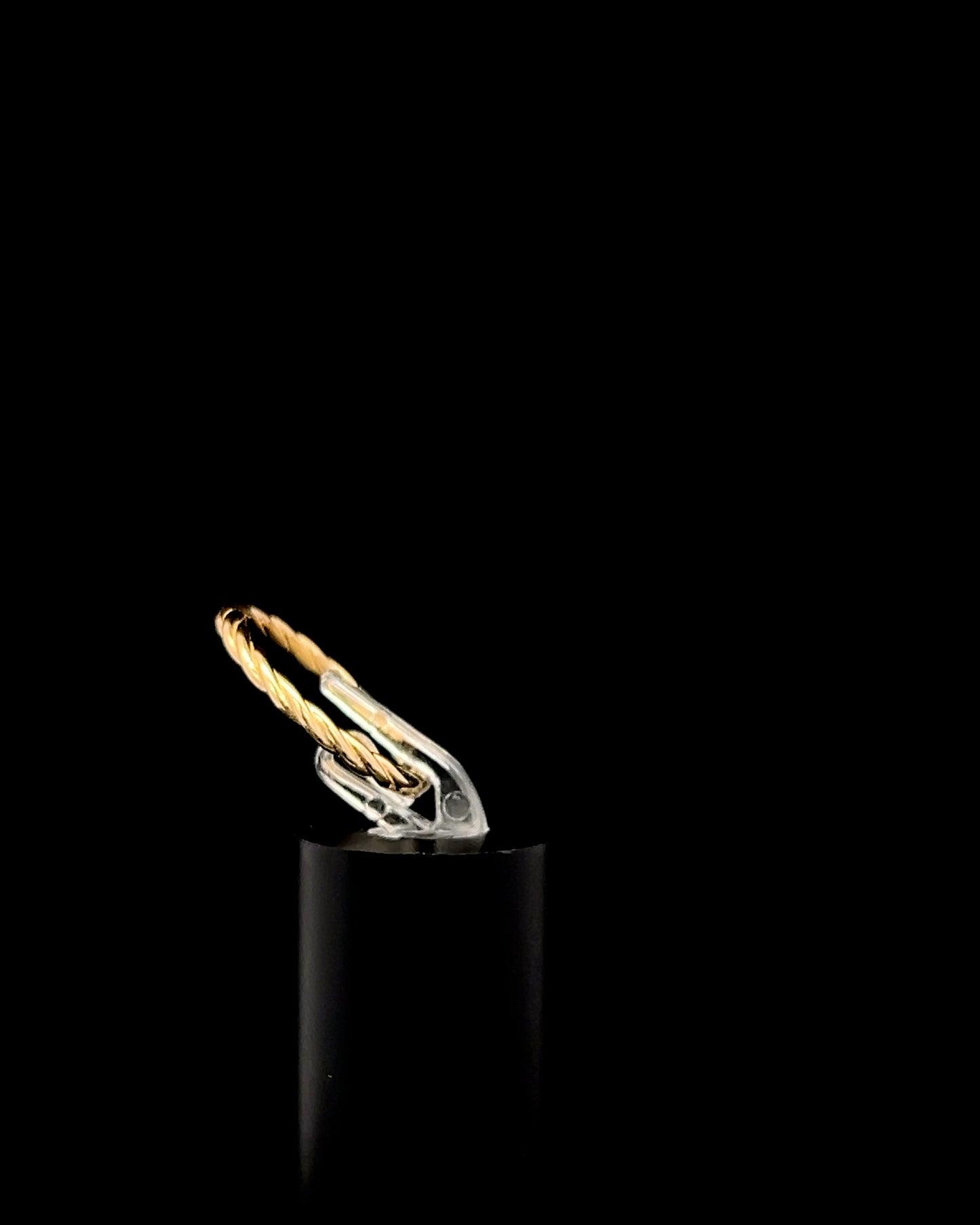 Anillo trenzado stackable 7