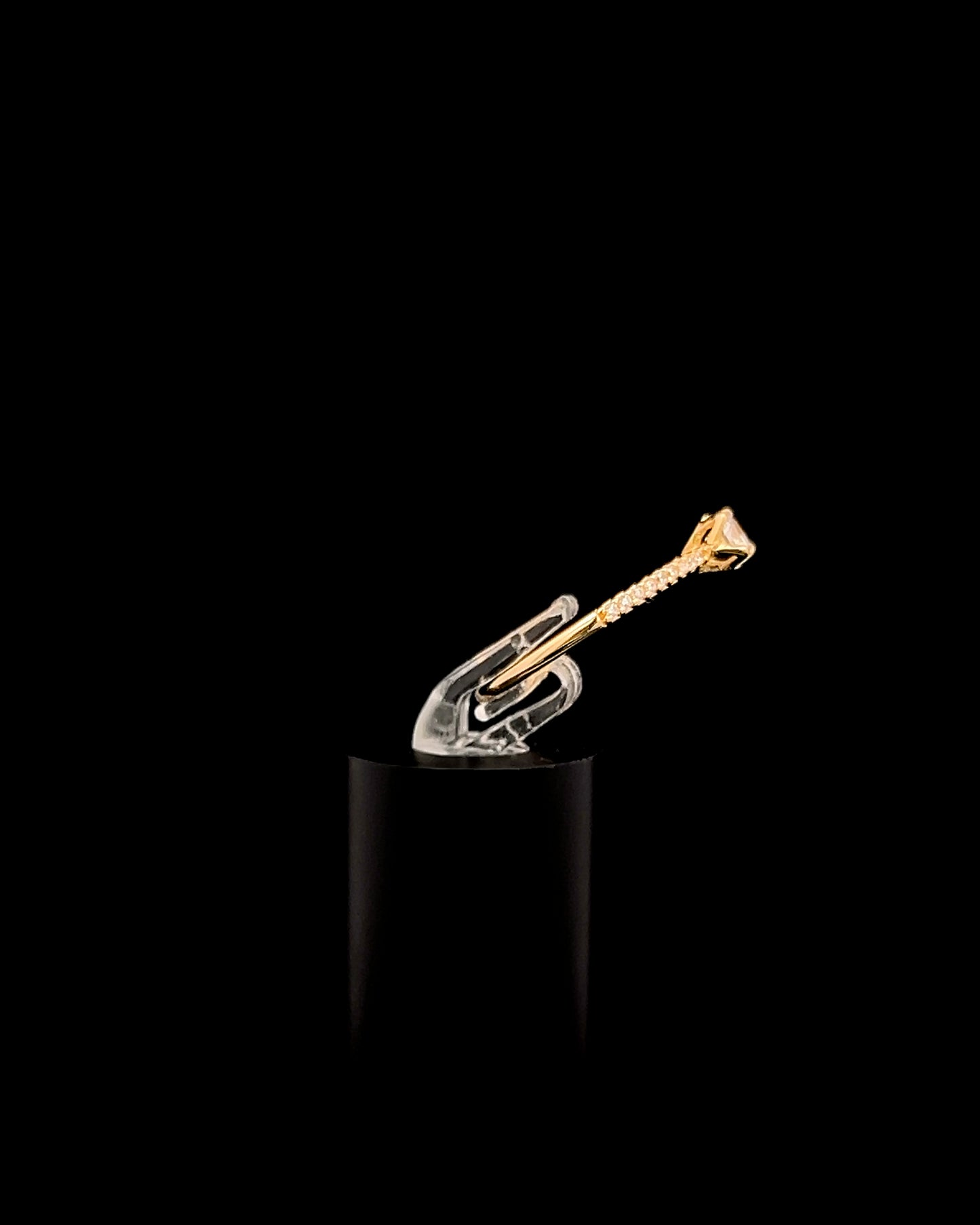 Anillo solitario 7.5