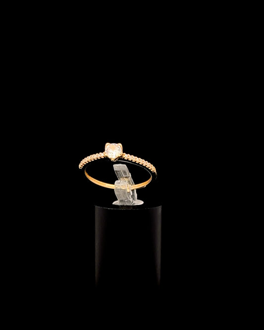 Anillo solitario 7.5