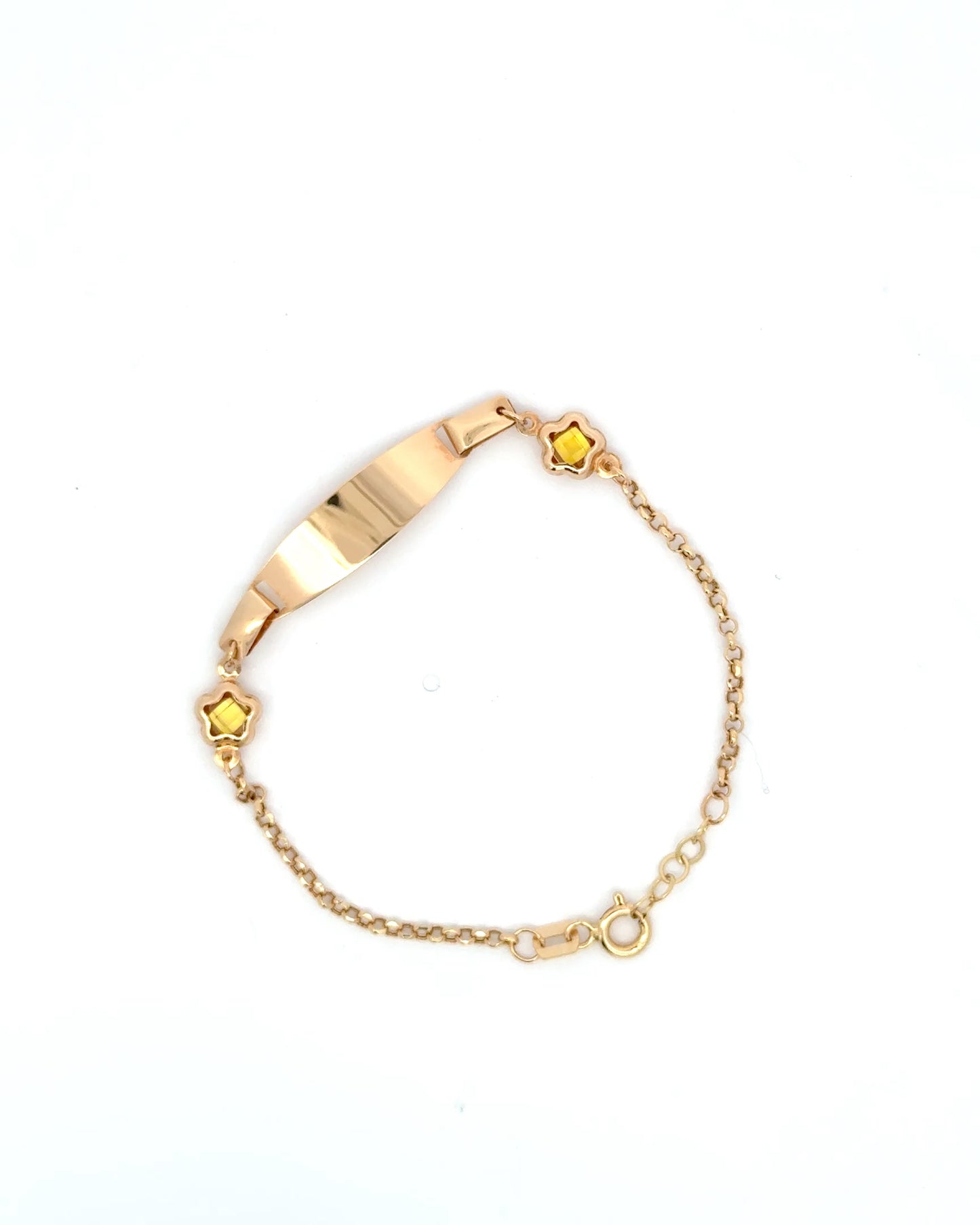 Esclava de bebé yellow star