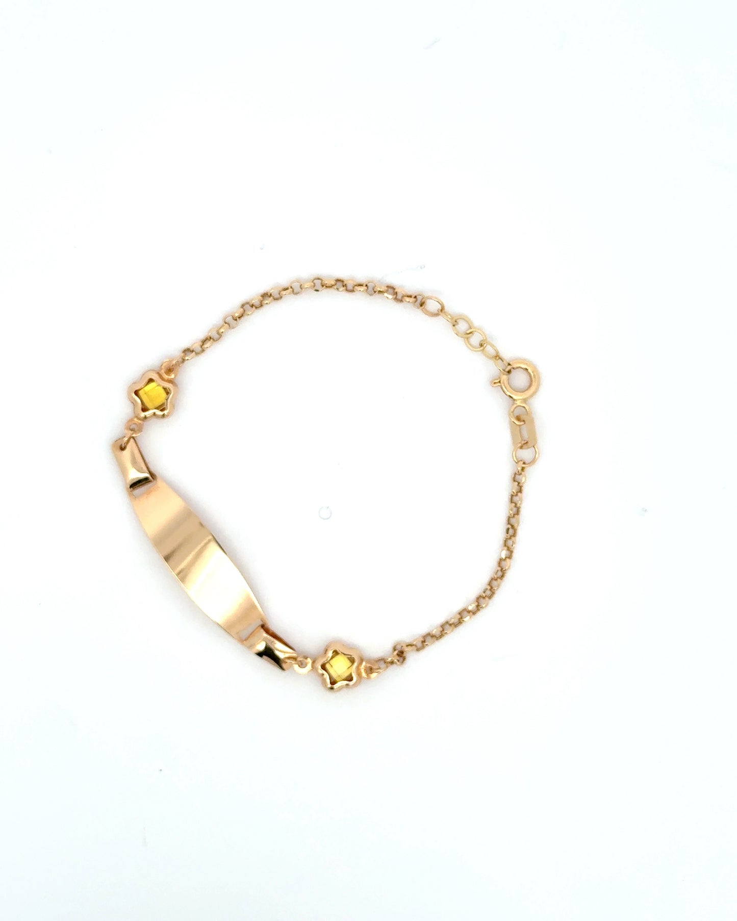 Esclava de bebé yellow star