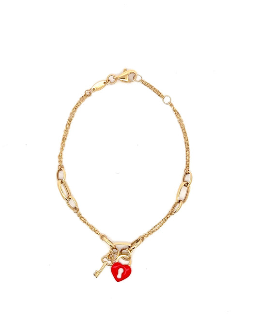 Esclava locked heart