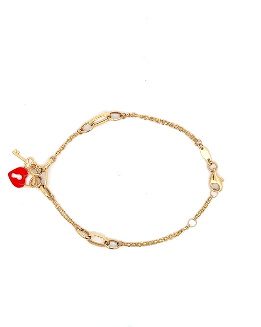 Esclava locked heart
