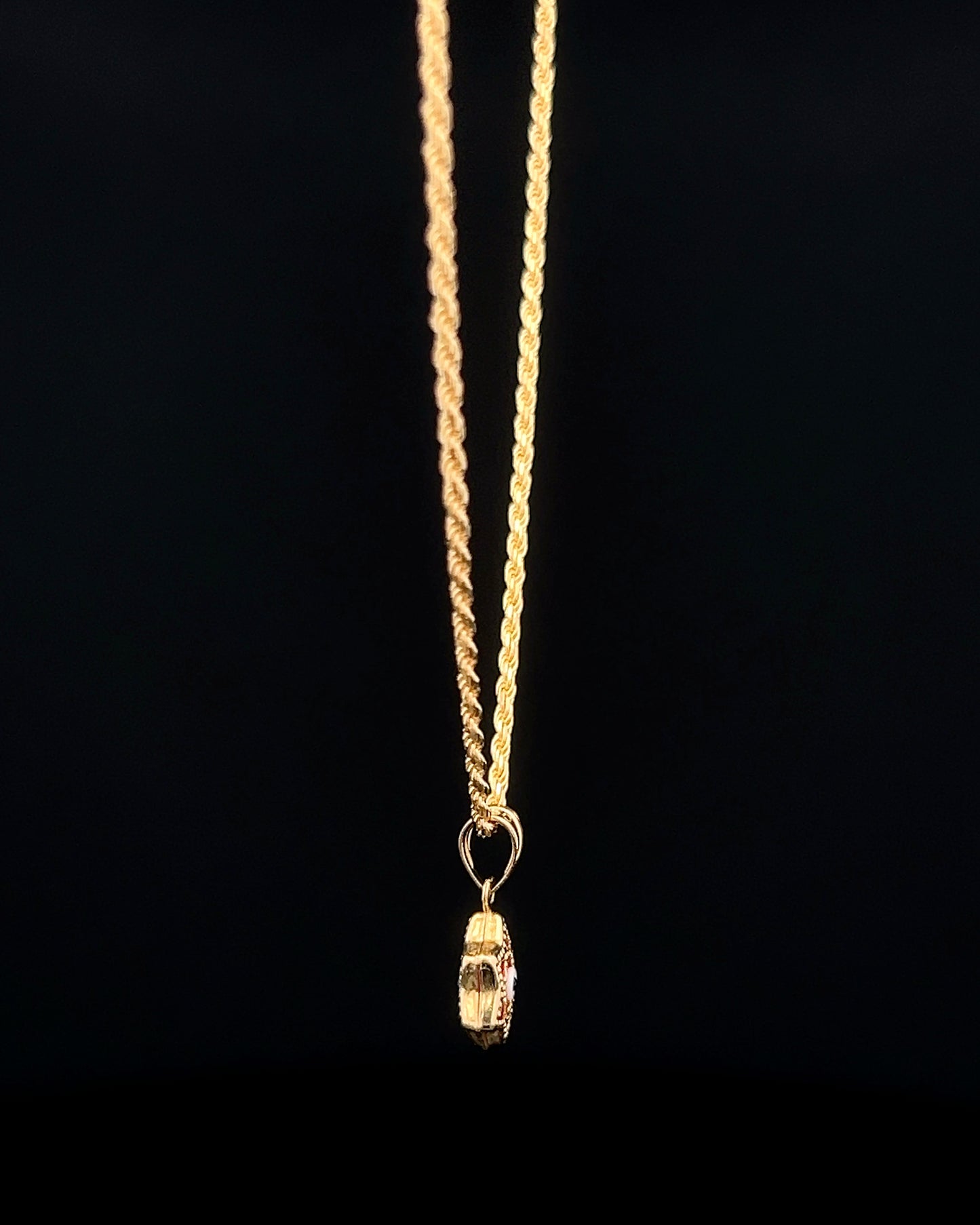 Cadena cordón ojo turco 40cm