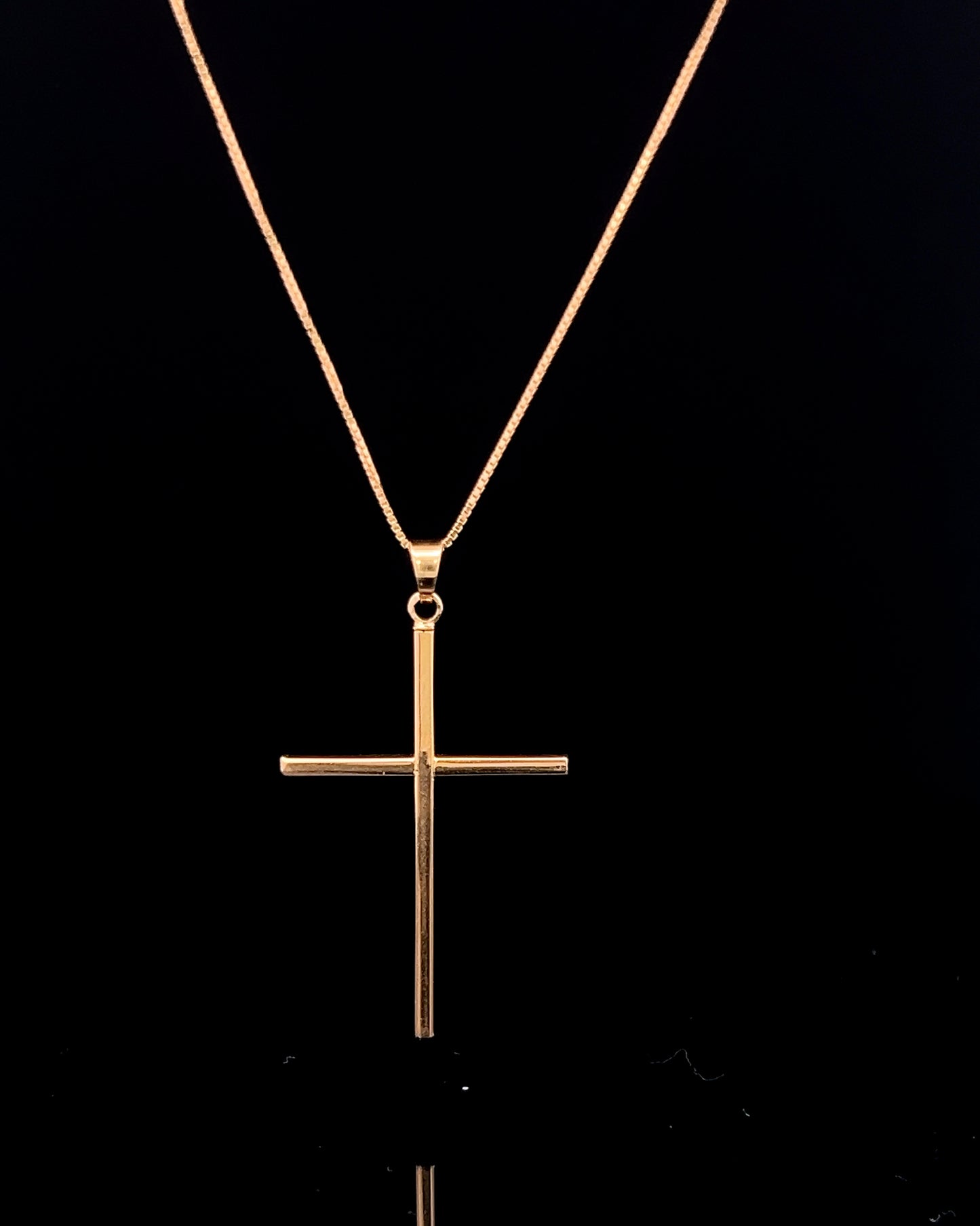 Cadena veneciana Cruz 60cm