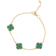 Esclava clover verde