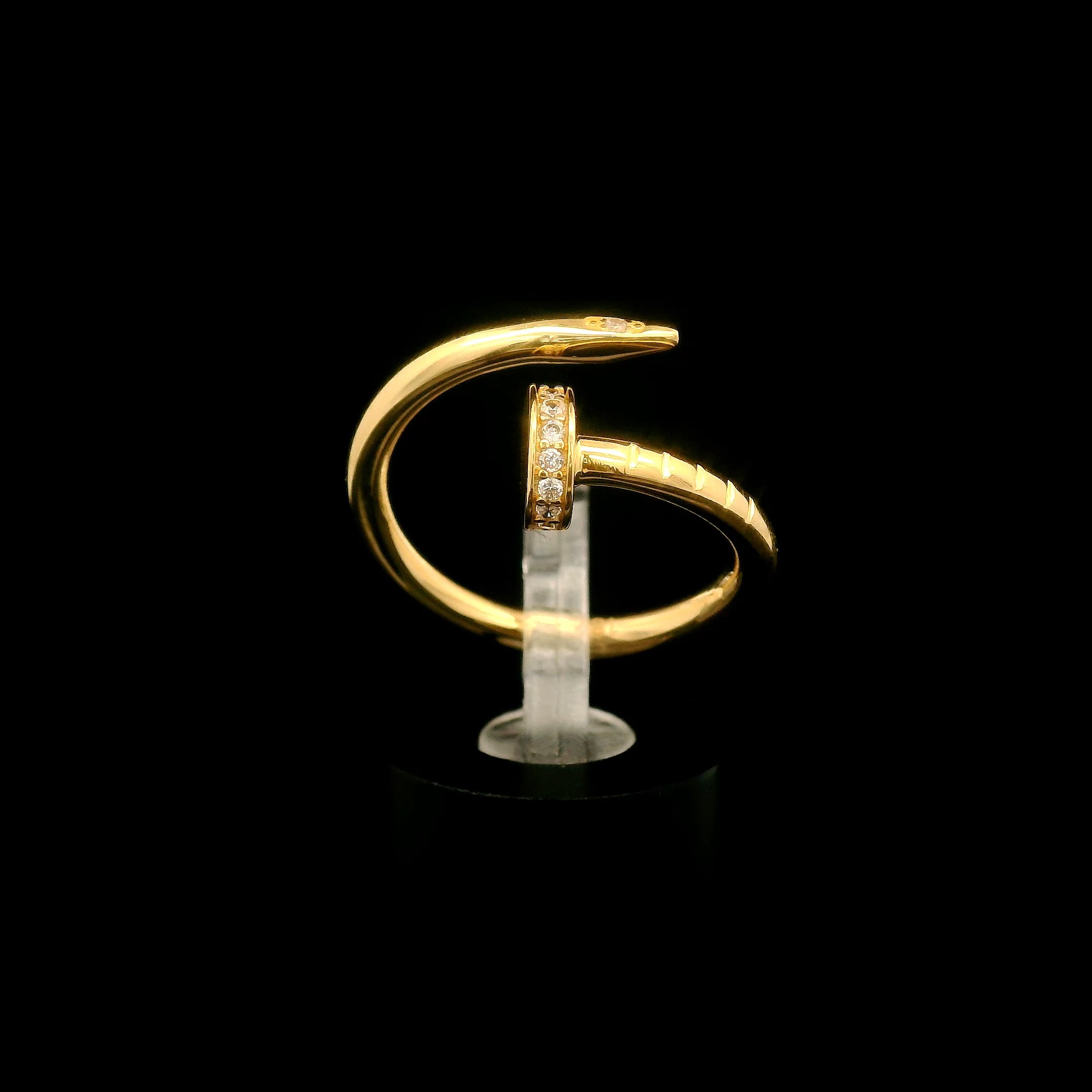 Anillo clavo fancy 9