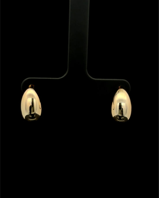 Zarcillos Gota Plata 925
