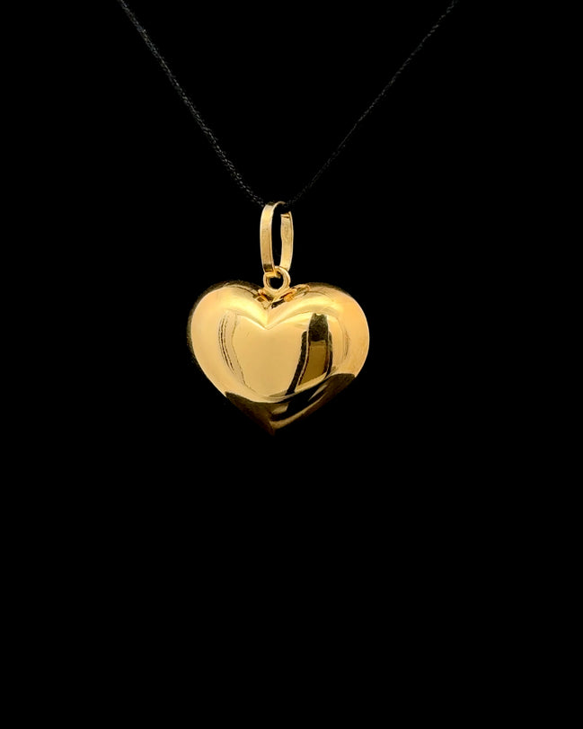 Dije corazón puff XL