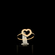 Anillo love hollow
