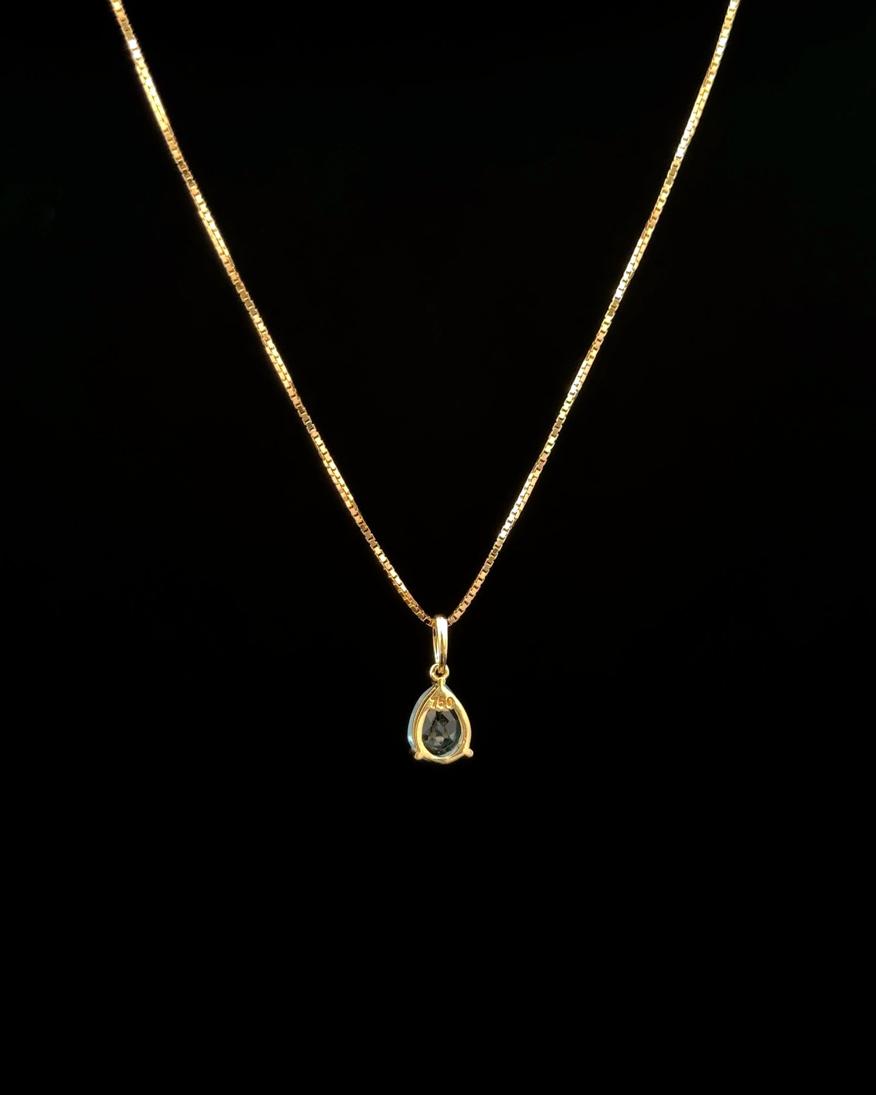 Cadena veneciana Topacio 45cm