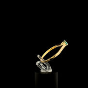 Anillo solitario tsavori 9