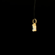 Dije Punto de luz aquamarine