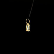 Dije Punto de luz aquamarine