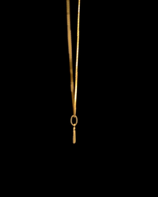 Cadena Virgen del valle 40cm