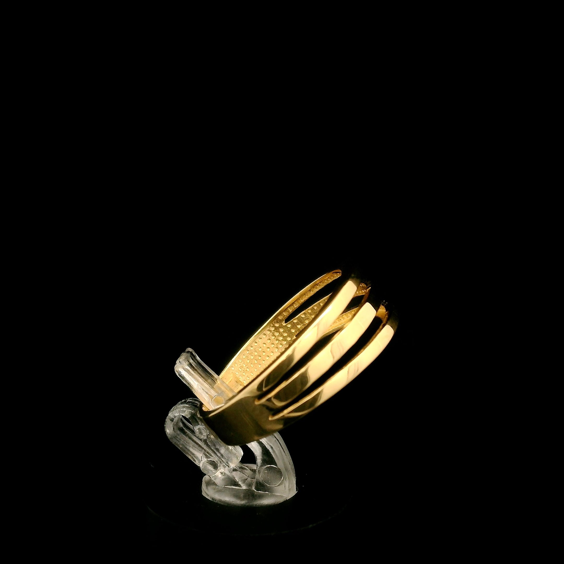 Anillo fancy 3 líneas 7