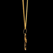 Cadena Cruz cordón 60cm