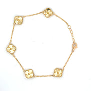Esclava trébol dorado