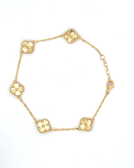 Esclava trébol dorado