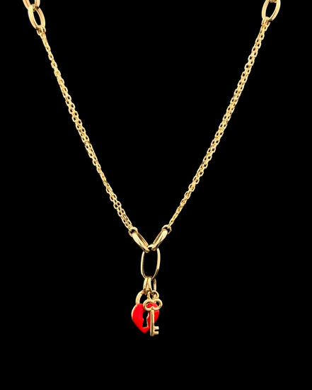 Cadena love locked 45cm