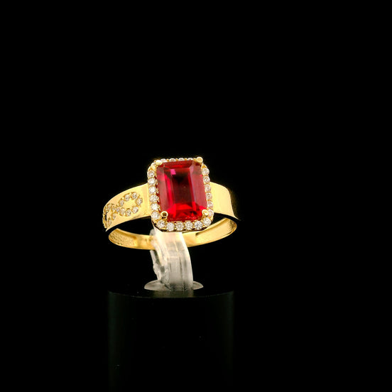 Anillo rojo infinito #8
