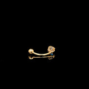 Piercing ombligo love brillante